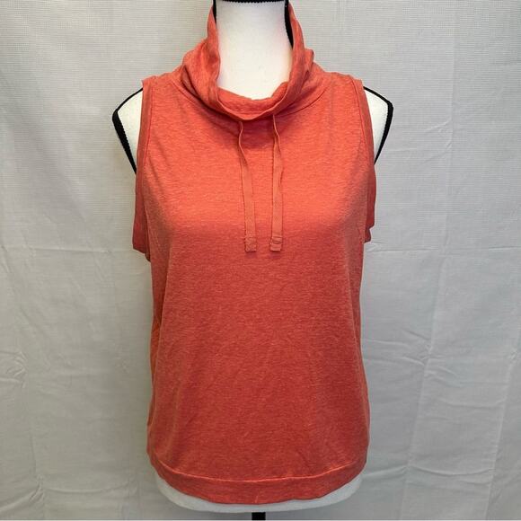 PrAna Women’s Sleeveless Hoodie in Vibrant Coral, Size XS - Picture 4 of 12
